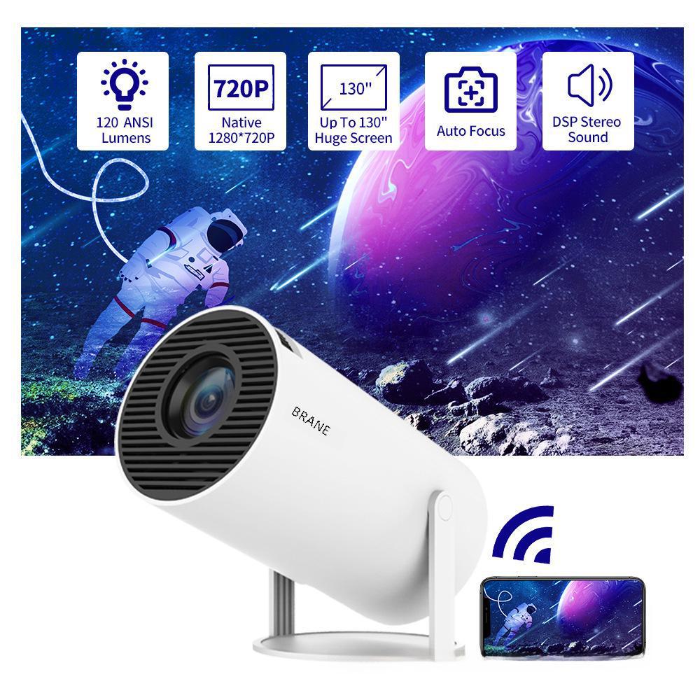 HY300 4K WiFi HD Android 11 5G Мини Bluetooth Домашний проектор