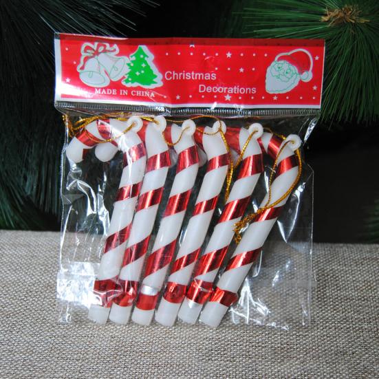 Подвеска-костыль, праздничная атмосфера, украшения, аксессуары, рождественская елка, конфета, подвесное украшение, новогодние подарки