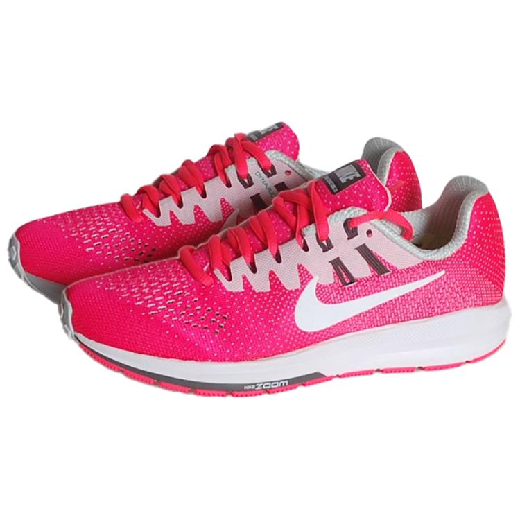 Nike Zoom Structure 20 Breathable Low top Casual Running Shoes Women's Pink 849577-601