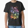 Dragon Fire Dark Rainbow Classic T-Shirt