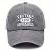 pc Vintage  Washed Hat Hats with Multiple Color Options Dad Hat Adjustable Style Fishing Hat Suitable for Exercise Run