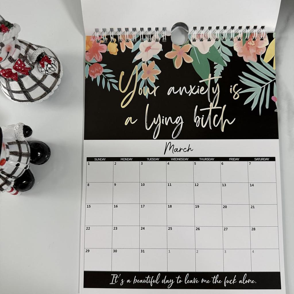 2026 Funny Mental Health Calendar