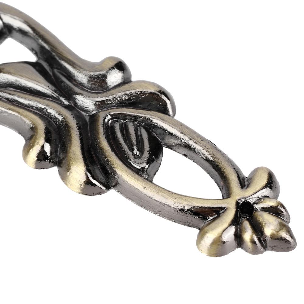 4pcs Durable Drawer Pulls Antique Bronze Door Handles Vintage Cabinet Handles Kitchen