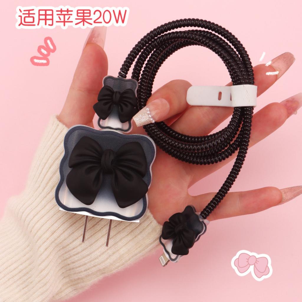 Зарядное устройство Защитный чехол Кабель для передачи данных Намоточный трос