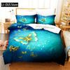 Pretty Butterfly Bedding Set Duvet Cover Set 3d Bedding Digital Printing Queen Size Bedding Set Fashion Design