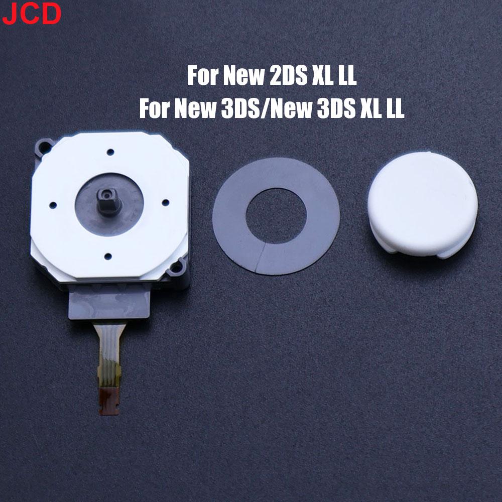 JCD 1set For 3DS 3DSXL 3DSLL Controller Analog Dust Ring PAD Rocker Stick Cap For New 2DS 3DS LLXL 3D Thumbstick Joystick Button