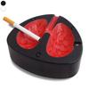 Lung Ashtray with Black Coughing Sound