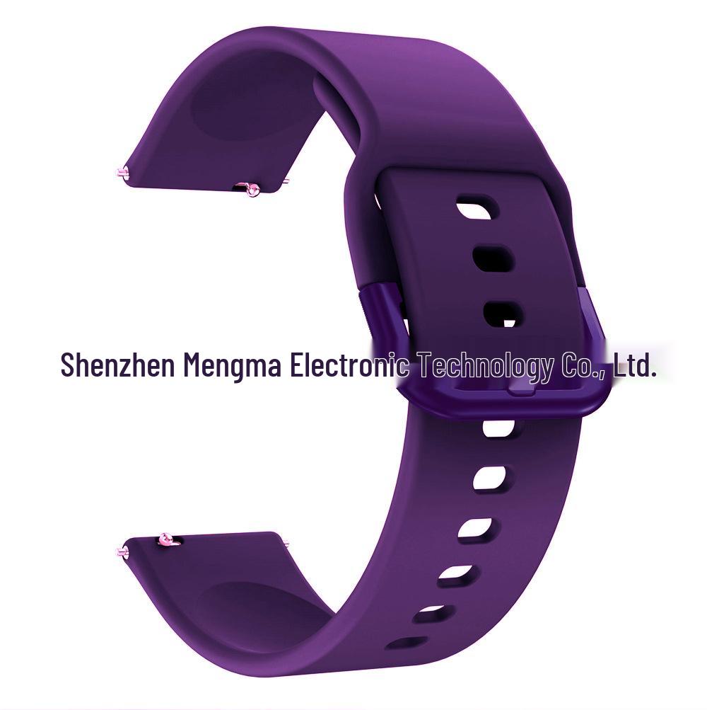 Силиконовый ремешок для часов Samsung Galaxy Active2, совместимый с часами 20/22 мм, включая Huawei GT5.