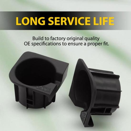 2 x Center Console Cup Holder ert Left Right for Tacoma 05-17 2.7L 3.5L 4.0L
