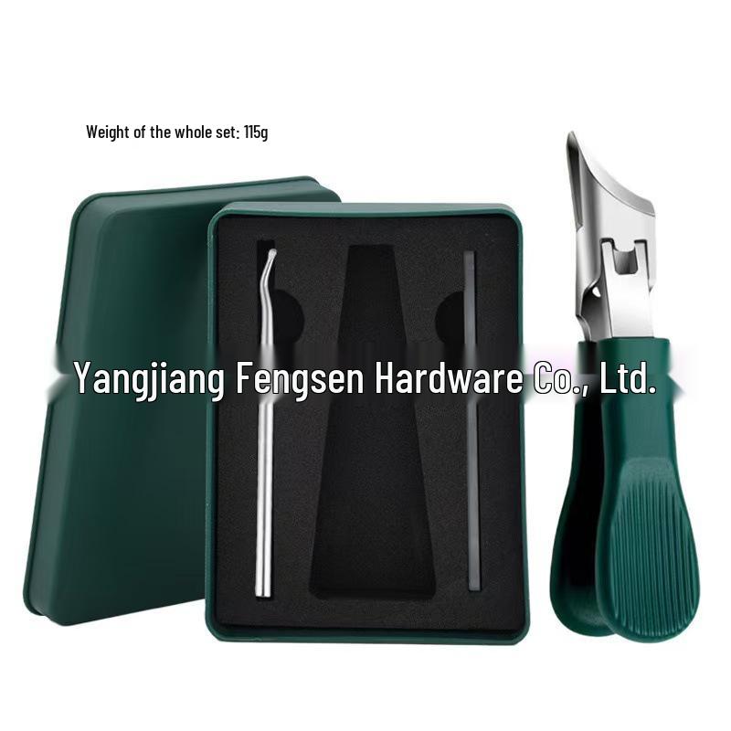 In-Stock Ultra-Sharp Oblique Edge Nail Clipper for Ingrown Nails - Special Eagle-Beak Nail Nippers with Extended Pedicure Dead Skin Scissors Tool.