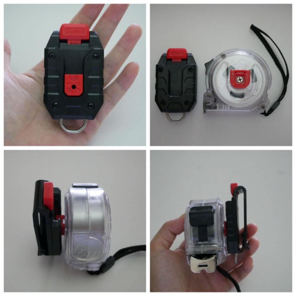 Quick Hanging Belt Clip Holder Plastic Measuring Tape Clip Measuring Tool Accessories