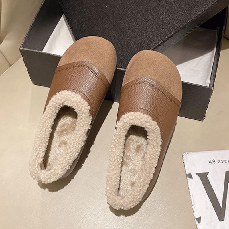 Модная женская обувь Комфортная Универсальная Плоская обувь Теплая Мелкая Хлопковая обувь Вельветовая Мягкие подошвы Женские кроссовки Легкая Простая Обувь-лодочка
