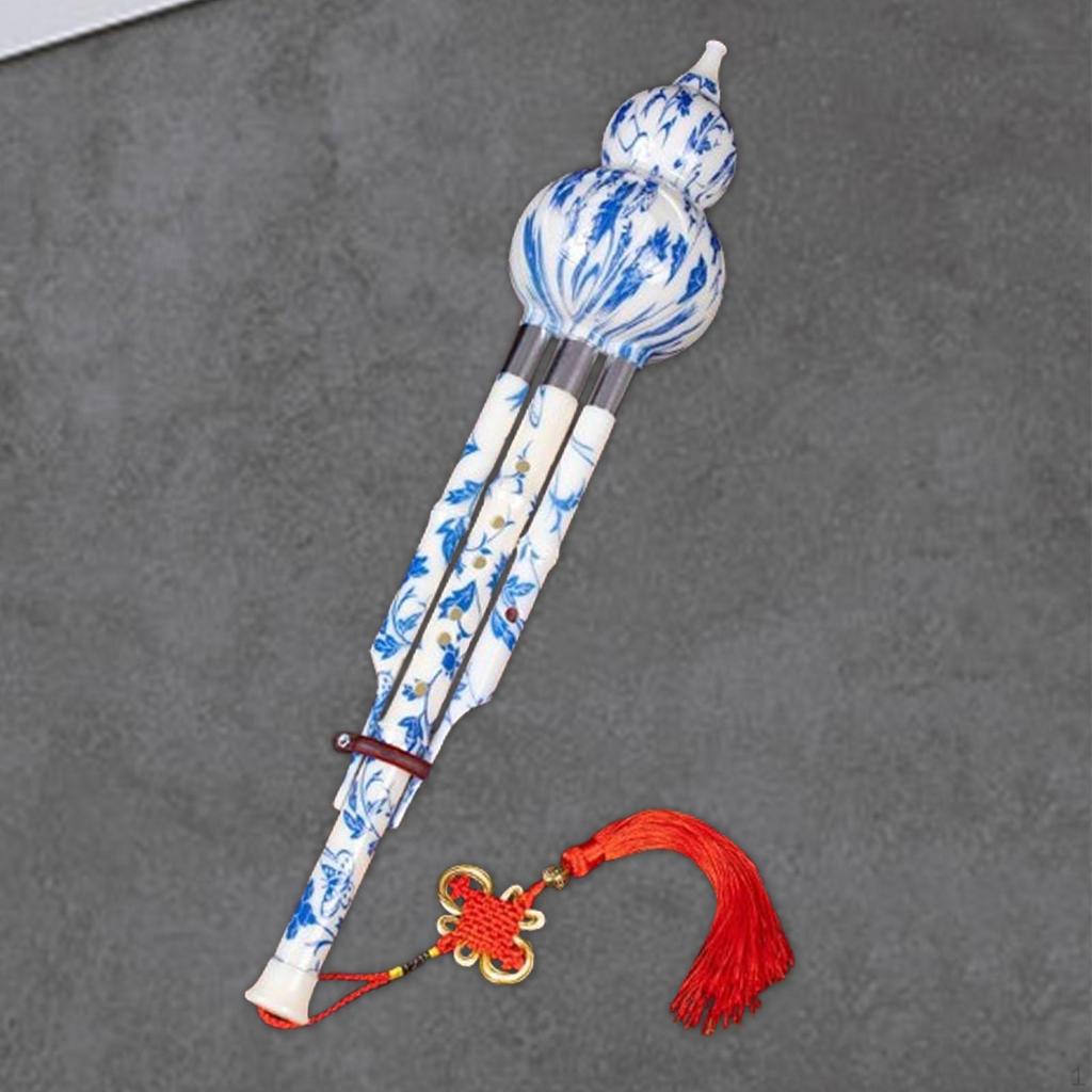 Китайская флейта Хулуси, тыквенная лютня с мундштуком, деревянный духовой узел, профессиональный