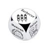 Date Idea Decider Dice Portable Stainless Steel Adults Couple Decision Dice 6 Sides Food Takeaway Decision Dice Girlfriend Boyfriend Gift