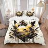 3pcs Pokémon Print Cover Set Ultra Soft, Breathable, and Comfortable Bedding with Stylish Design for Bedroom and Guest Room Decor 1 Cover and 2 M