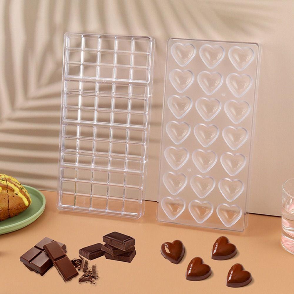 Прозрачные формы для шоколада 3D конфеты формы для выпечки мини-формы для печенья кубики льда