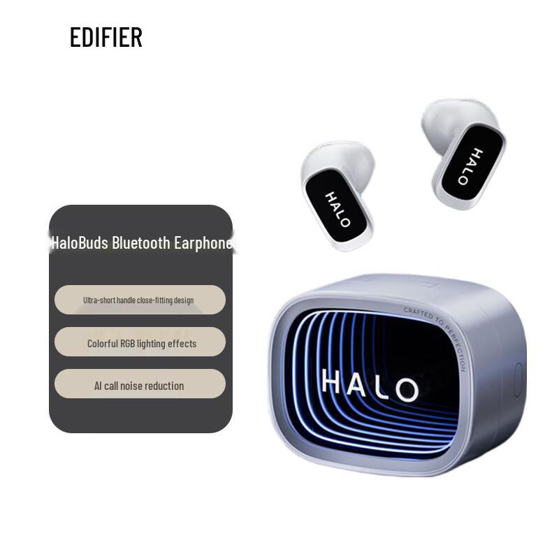 EDIFIER Halo Buds Semi-in-Ear Earbuds