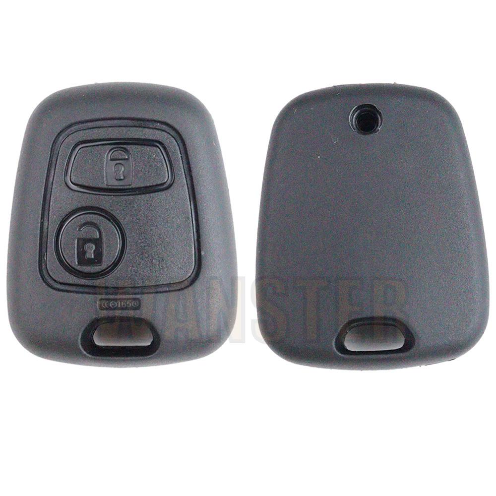 2 Кнопки Корпус Брелок для Ключа Автомобиля Оболочка для Peugeot 206 207 306 307 408 607 107 Для Citroen C1 C2 C3 C4 Xsara Picasso Saxo