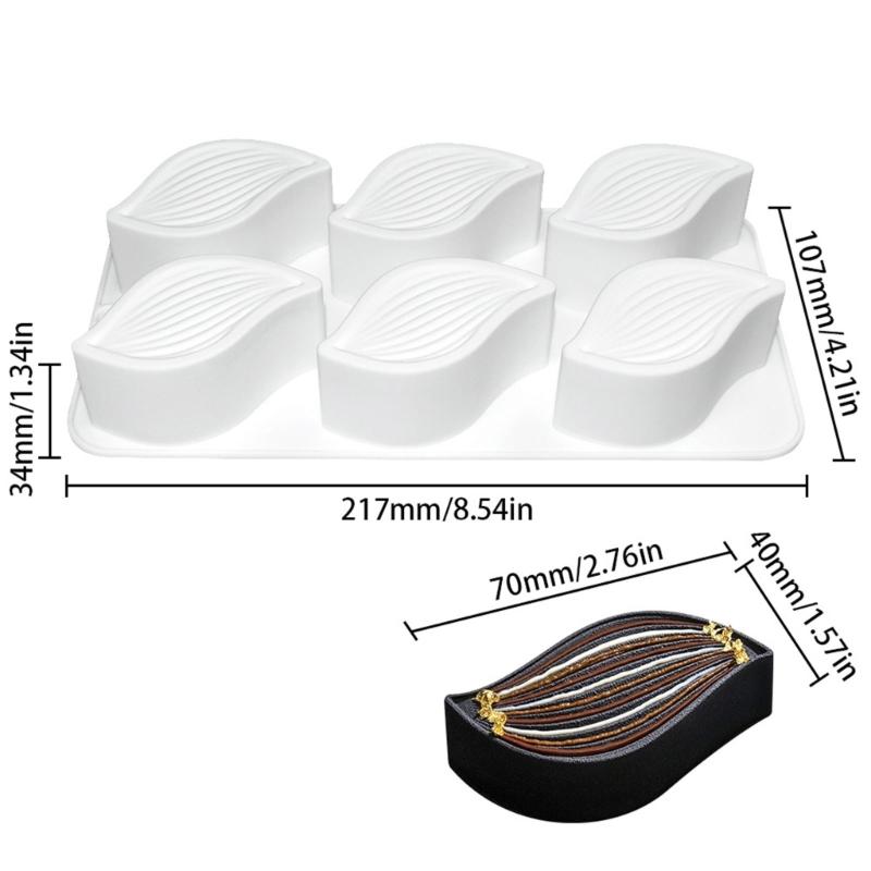 Силиконовые формы для украшения тортов-муссов, формы в виде листьев, формы для шоколада, инструмент для выпечки праздничных десертов, антипригарные