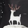 Олень Рождественский Лесной Лось Белый Флэш Золотой Десертный Стол Декор Для Дома
