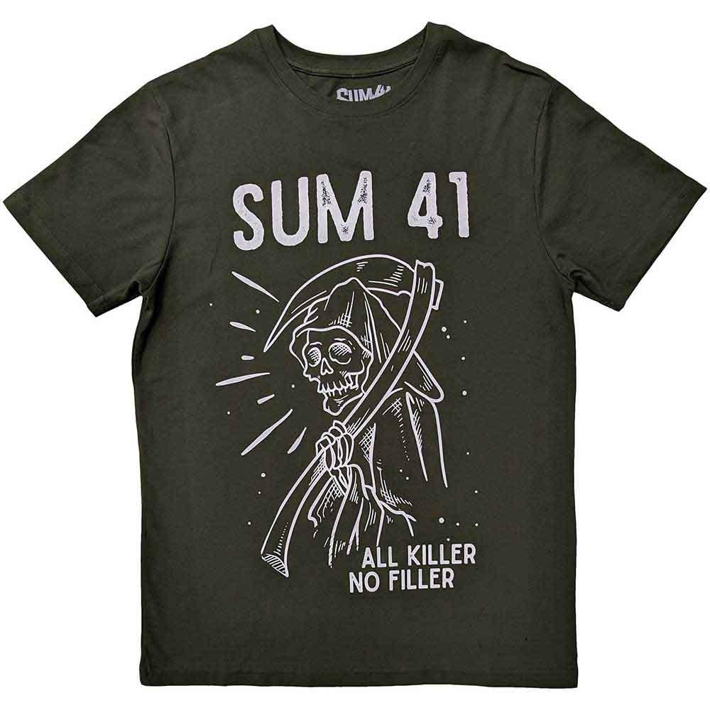 Унисекс футболка Sum 41: Жнец (Средняя)