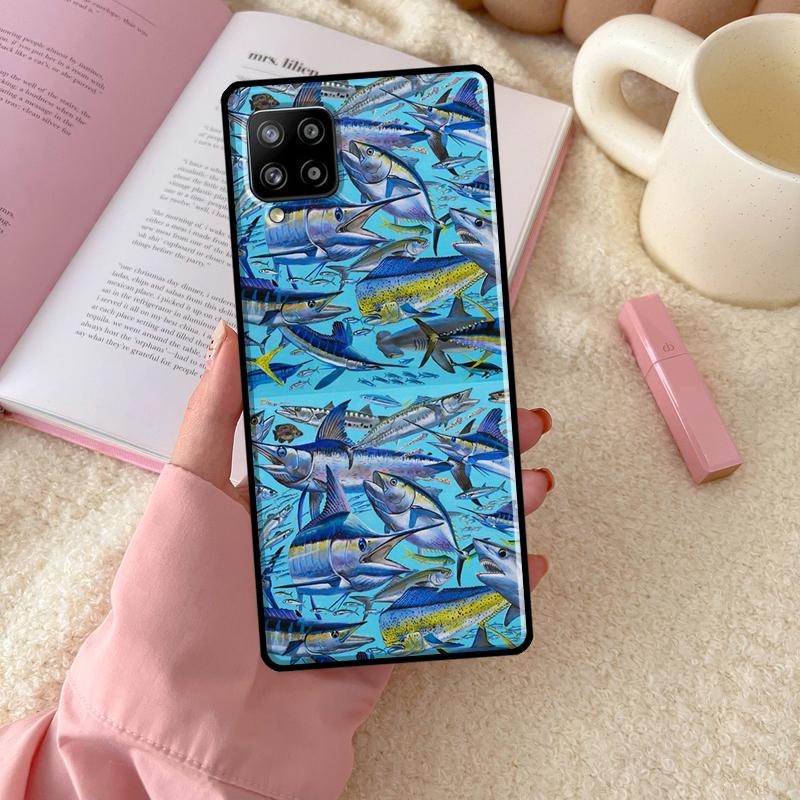 Mahi gamefish Для Samsung Galaxy A06 A16 A26 A36 A56 A52 A53 A33 A13 A34 A54 A14 A15 A35 A55 A22 A32 Чехол