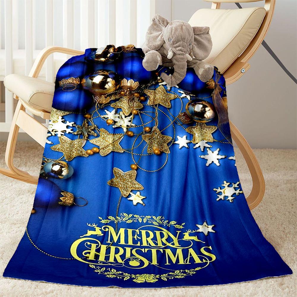 Christmas 220 Blanket Warmthful Decor Suitable for Picnics Seaside Couch Four Seasons Universal Warmthful Decor Birthday Christmas Gift Blanket