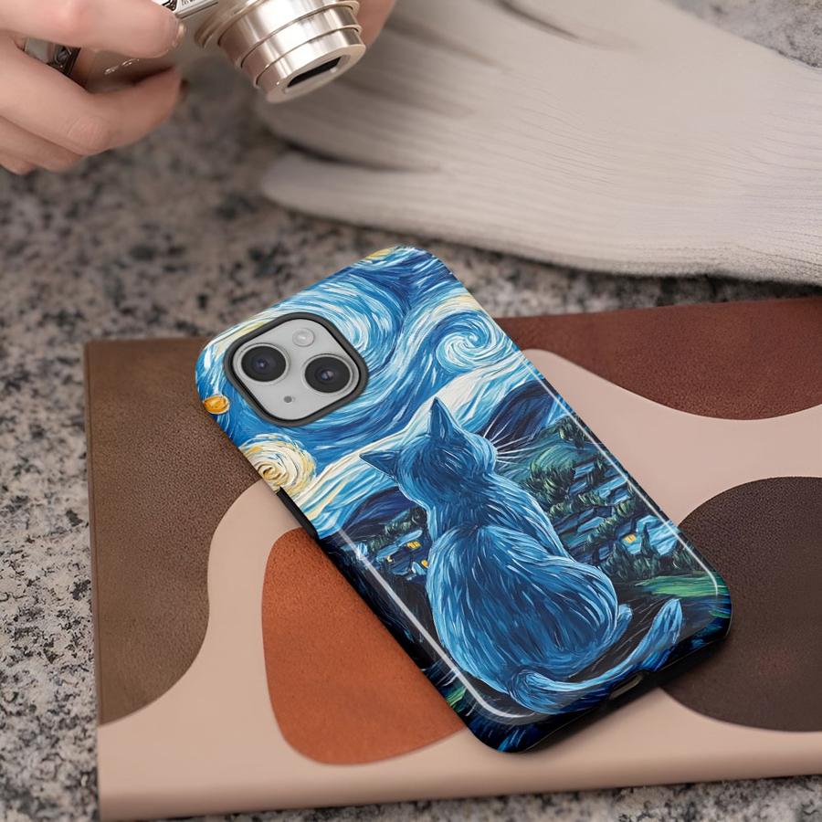 Ван Гог Модный Арт Крутой Чехол для Телефона для Apple iPhone 17 Air 11 14 16 Pro Max Plus XS XR 13 15 16e 12 Мягкий Чехол Capa