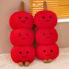 Cartoon Red Candied Haws Styling Doll Plush Toy Doll Festive Rag Doll Sofa Pillow Children's Gift