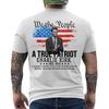 Men's Printed Short Sleeve T-Shirt Men's Loose Casual Short Sleeve Top