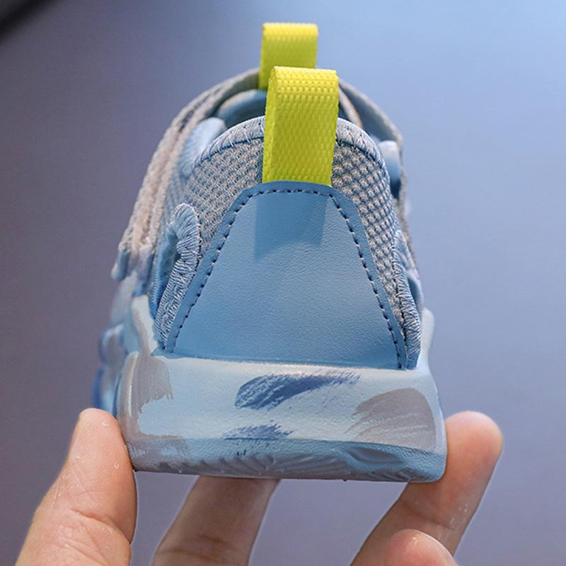 Neutrals and Bright Hues Children Canvas Sandals Girls Boys Water Shoes Quick-drying Kids Sports Shoes Patchwork Sneaker