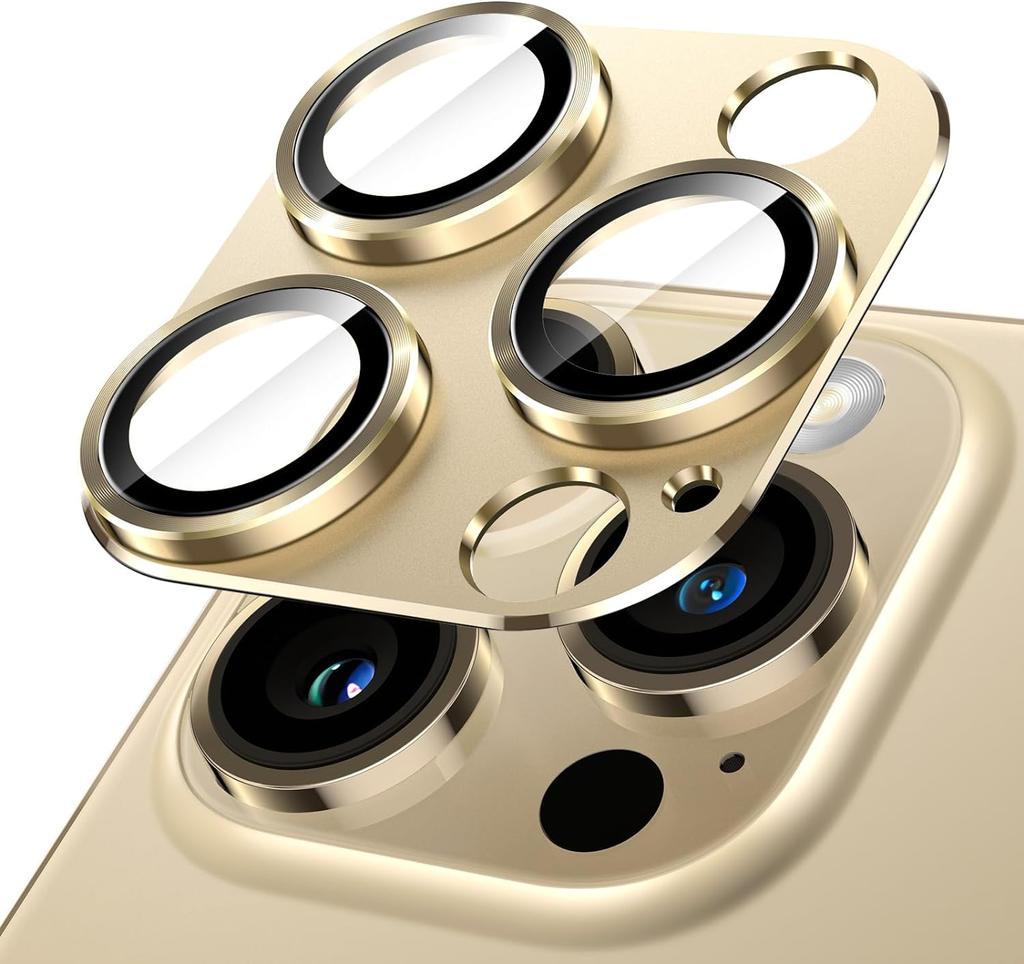 Metal Tempered Glass Cover Camera Screen Protector for Iphone 15 Pro Max 14 Plus 13 Mini 12 11 15Pro 14Pro 13Pro 12Pro Protection Phone Accessories