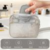 Travel Portable Flip Top Soap Dish with Lid-Leak Proof Bar Soap Container Flip Top or Fold Flat for Travel Hotel