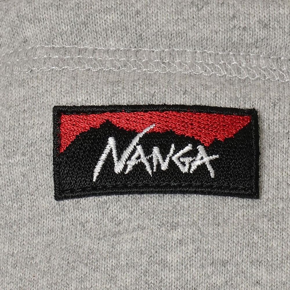ECO HYBRID BOX LOGO SWEAT HOODIE Eco Hybrid Box Logo Sweat Hoodie L [NANGA] (Color Gray) (Size L)