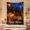 Custom Personalized Tapestry,One Piece Print Custom Name Text Wall Art Hanging for Bedroom