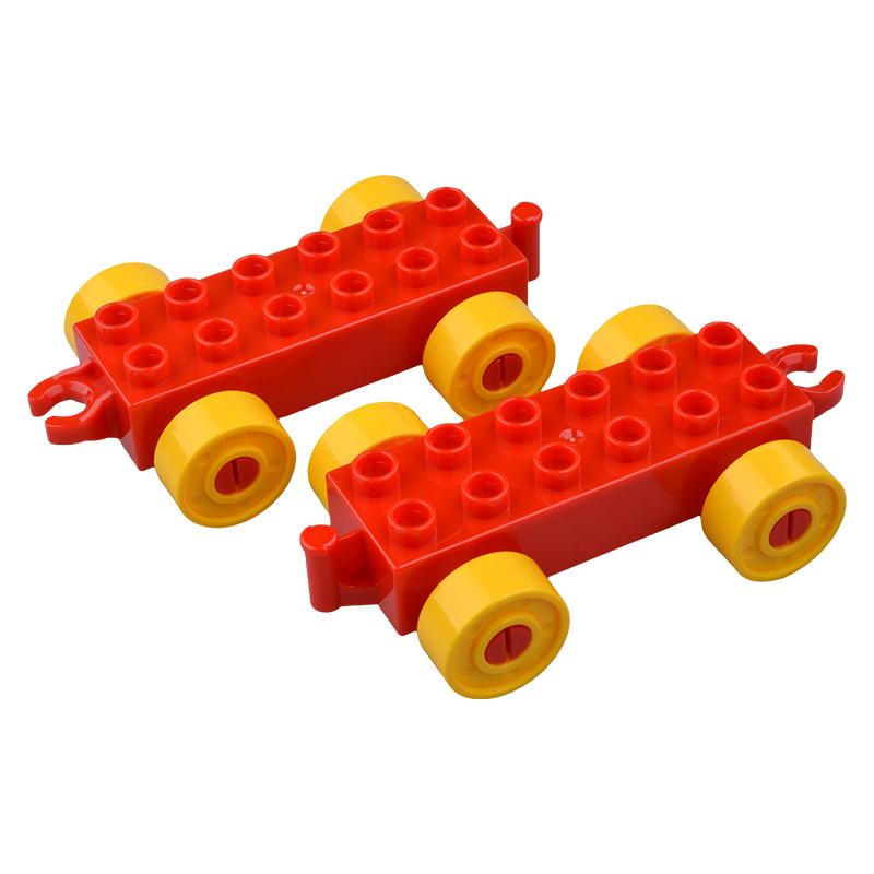 Большие Строительные Блоки Дом Аксессуары Части Крыша Окно Стена Строительство Собирать Кирпичи Образовательные Игрушки Для Детей Подарок