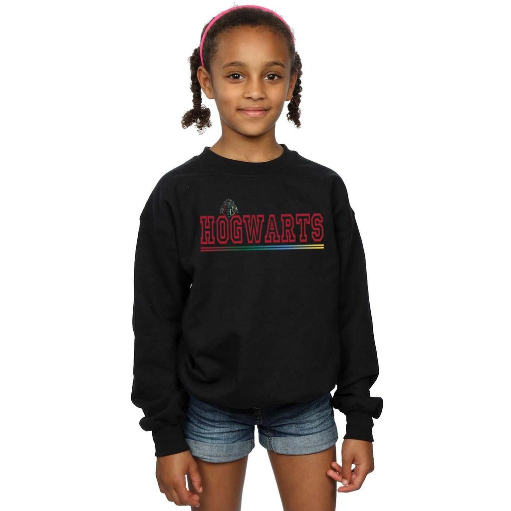HARRY POTTER Girls Hogwarts Collegiate Sweatshirt