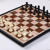 Portable Foldable 2-in-1 Chess & Checkers Set for Students
