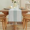 Zhishi Handmade Tassel Table Runner