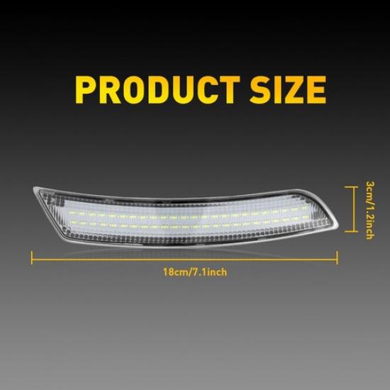 LED Side Marker Lights Front&Rear Lamp for Chevy Camaro LS LT SS ZL1 2016- V