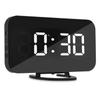 LED Digital Alarm Table Clock Brightness Adjustable For Home Office Hotel Light Sensor USB Modern Digital Clock