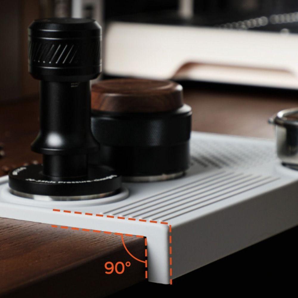 Thickened Coffee Tamper Mat Non-Slip Coffee Press Pad Multi-functional Espresso Tamping Mat Cafe