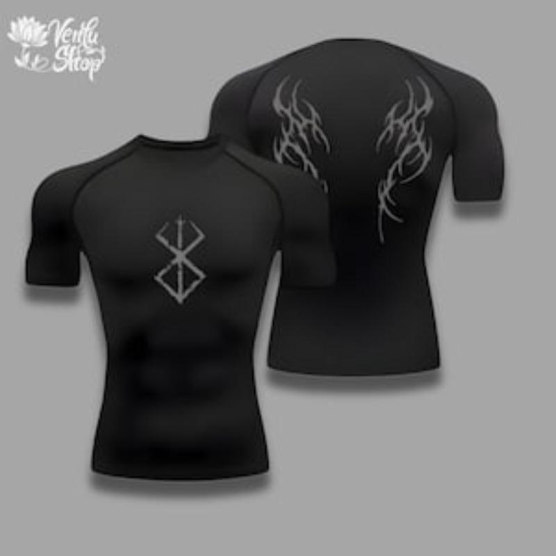 Guts Compression Shirt | Berserk, Anime, Guts, Gymwear, Gymclothing, Animeshirt, Compressor, Muscles, Gym Aesthetics, Animewear, Shape Wear