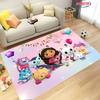 Ковер Disney Gabbys Dollhouse, Коврик для гостиной, спальни, Дивана, Кухни, Декоративный коврик для прихожей, Детский нескользящий прочный коврик для пола, Подарок