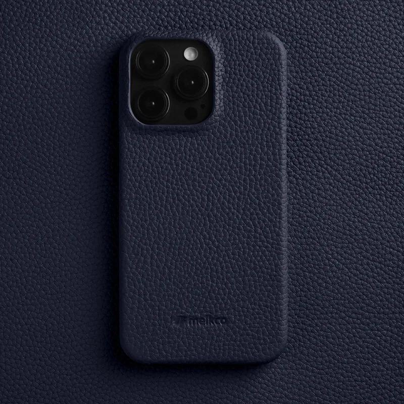 Премиальный чехол Melkco из натуральной кожи для iPhone 16 Pro Max, роскошный, деловой, высококачественный, задняя крышка для телефона из коровьей кожи