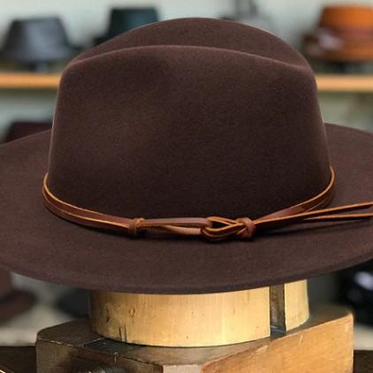 Hot Sale Big Brim Autumn and Winter Wool Felt Hat European and American Style Western Cowboy Hat Tibetan Jazz Hat