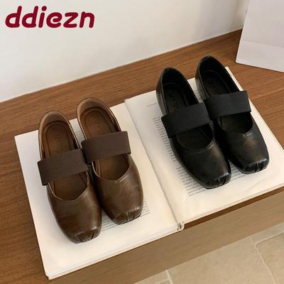 Модные женские туфли-балетки на эластичной резинке, женская обувь на плоской подошве с увеличением высоты, неглубокие, модные, мягкие женские балетки, обувь слипоны