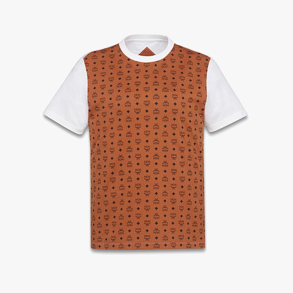 MCM Cotton Monogram Print T-Shirt Mftgsmm02Co
