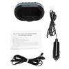 12V  LED Display Car Digital Thermometer Voltmeter Meter Clock Alarm Monitor