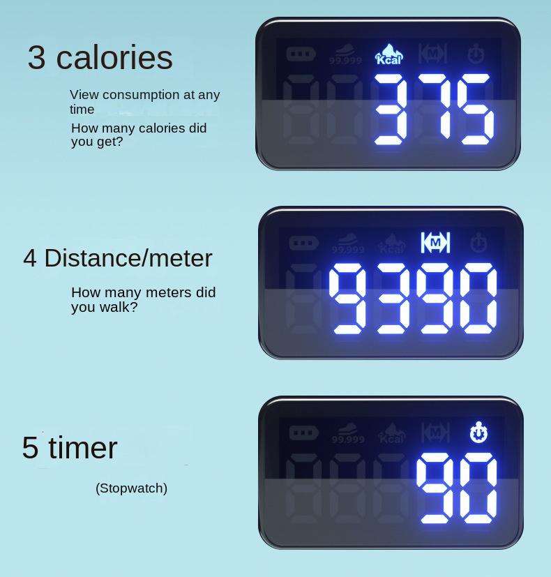 Новая умная гарнитура с цифровым дисплеем и шагомером, подвесная шейная гарнитура, беспроводная спортивная гарнитура-вкладыш с большой батареей, подключаемая карта, Bluetooth-гарнитура